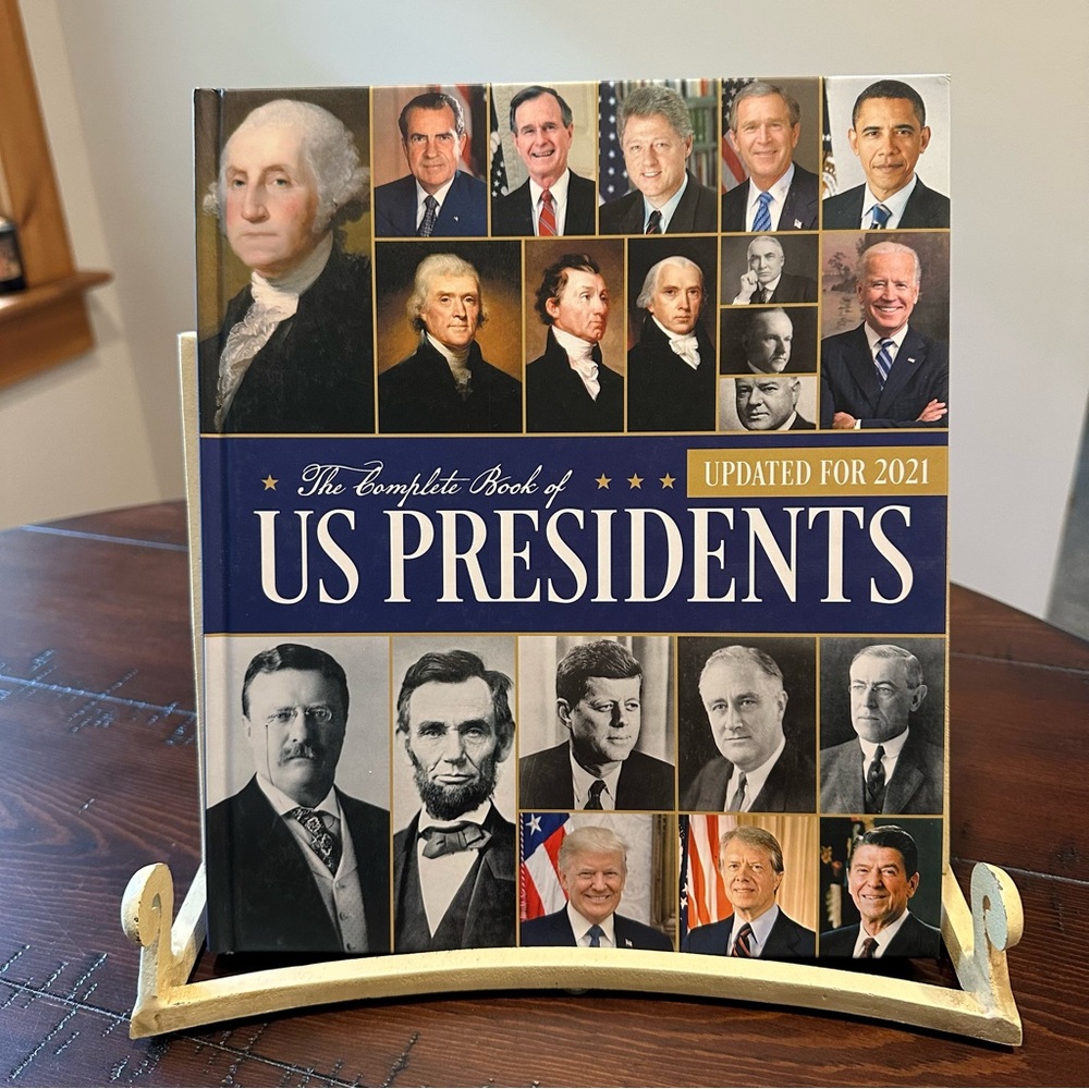 The complete book of US presidents, 2021 edition, hardback, excellent condition